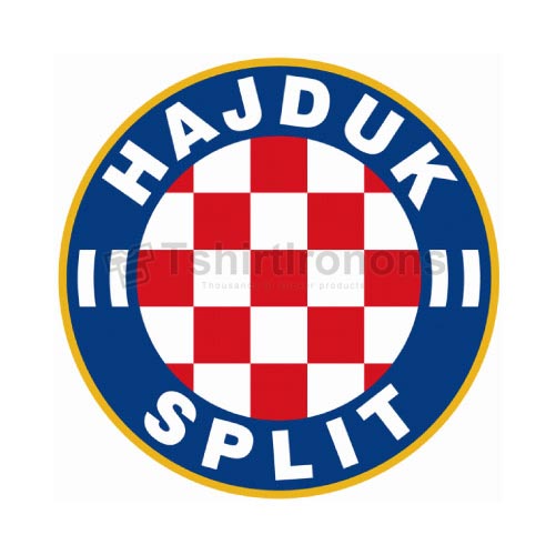 HNK Hajduk Split T-shirts Iron On Transfers N3416